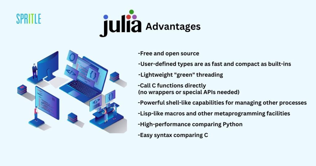 Julia advantages
